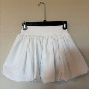 Chic White A-Line Women's Skirt